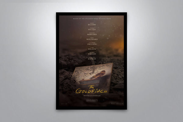 The Goldfinch Signed Poster with COA