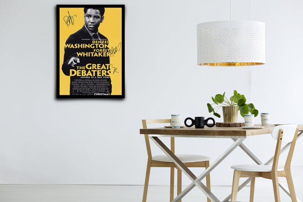 The Great Debaters Signed Poster with COA
