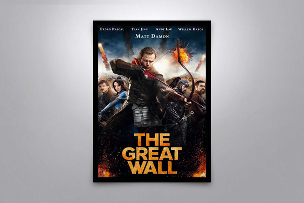 The Great Wall  Signed Poster with COA