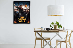 The Great Wall  Signed Poster with COA