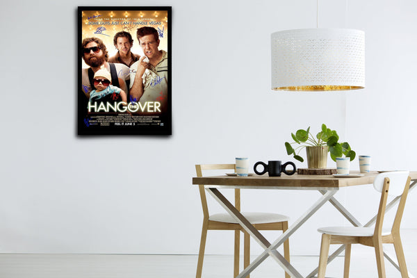 The Hangover Signed Poster with COA