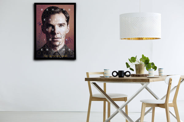 The Imitation Game Signed Poster with COA