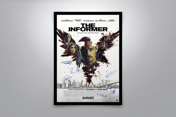 The Informer Signed Poster with COA
