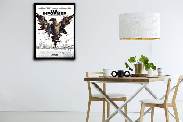 The Informer Signed Poster with COA