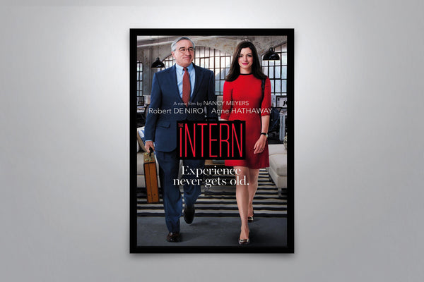 The Intern Signed Poster with COA