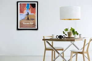 The Karate Kid (1984) Signed Poster with COA