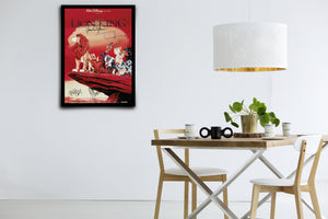 The Lion King Signed Poster with COA