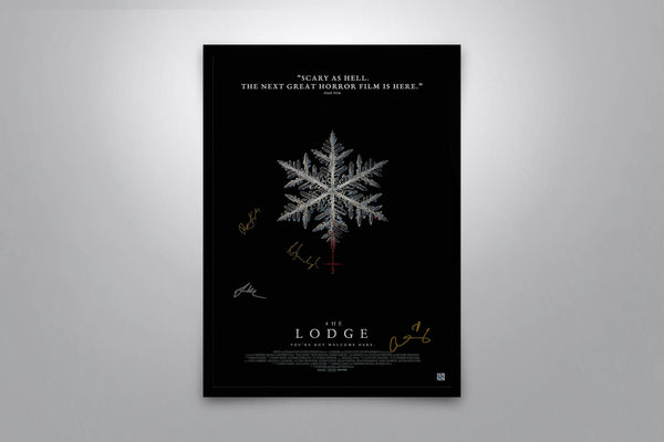 The Lodge Signed Poster with COA