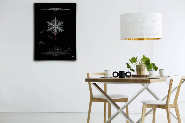 The Lodge Signed Poster with COA