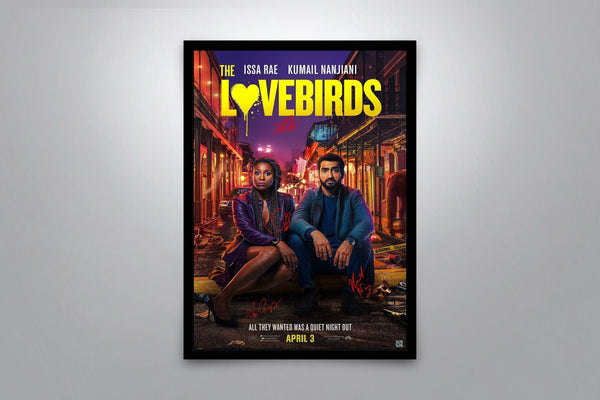 The Lovebirds Signed Poster with COA