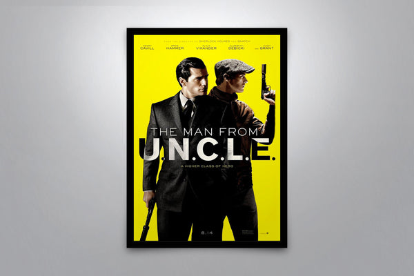 The Man from U.N.C.L.E. Signed Poster with COA