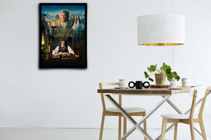 The Man Who Invented Christmas Signed Poster with COA