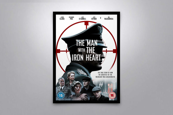 The Man with the Iron Heart Signed Poster with COA