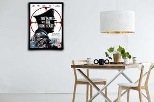 The Man with the Iron Heart Signed Poster with COA