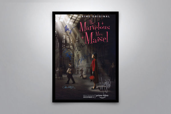 The Marvelous Mrs. Maisel Signed Poster with COA