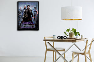 The Matrix Signed Poster with COA