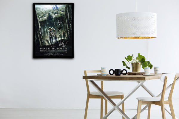 The Maze Runner - Signed Poster + COA