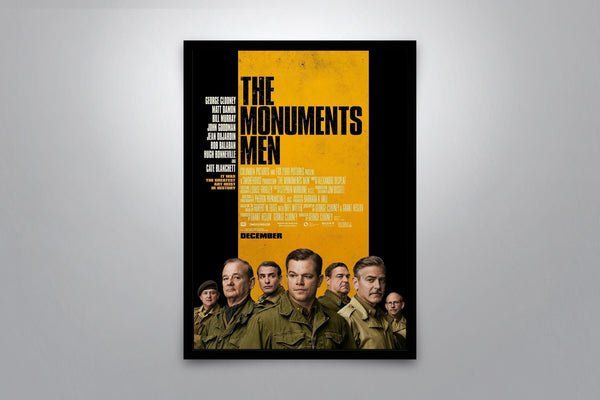 The Monuments Men Signed Poster with COA