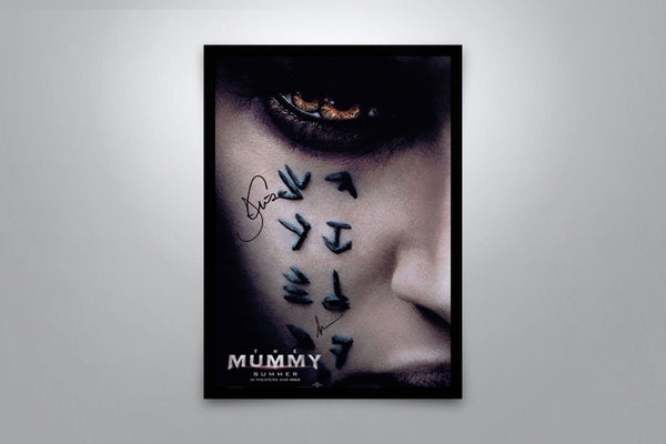 The Mummy Signed Poster with COA