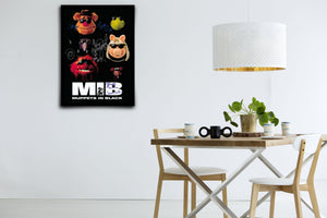 The Muppet Show: Muppets in Black Signed Poster with COA
