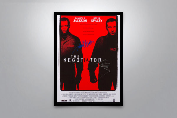 The Negotiator Signed Poster with COA