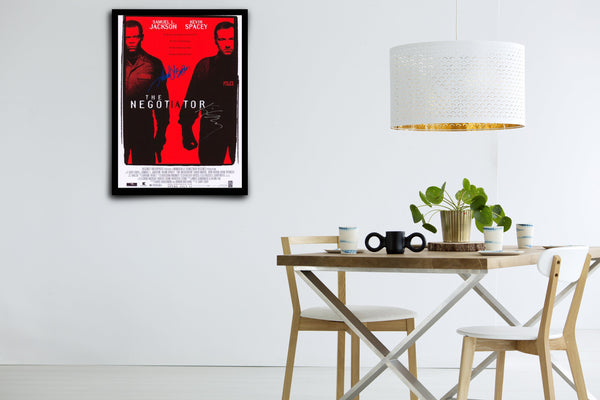 The Negotiator Signed Poster with COA