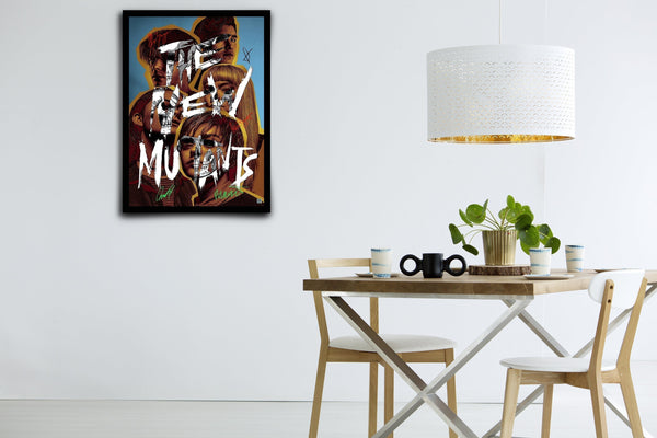 The New Mutants Signed Poster with COA