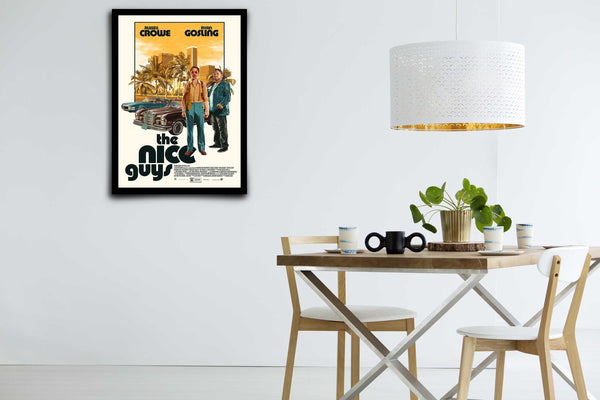 The Nice Guys Signed Poster with COA