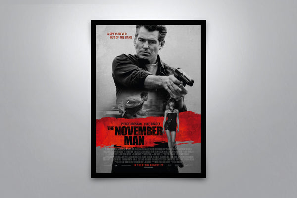 The November Man Signed Poster with COA