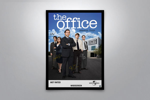 The Office (Season 4) Signed Poster with COA