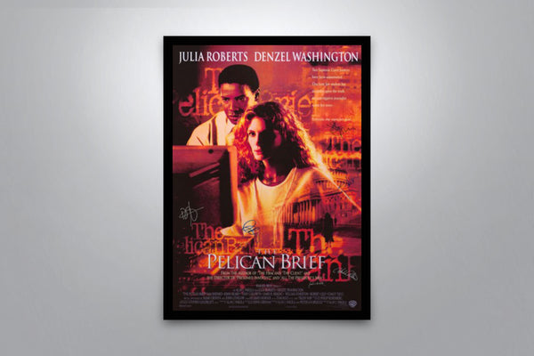 The Pelican Brief Signed Poster with COA