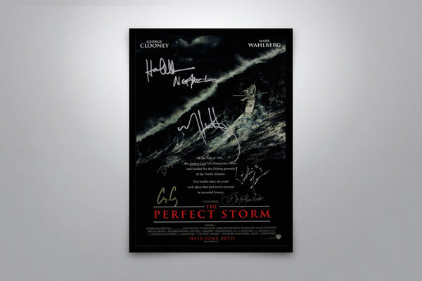 The Perfect Storm Signed Poster with COA