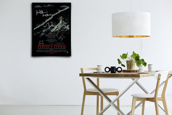 The Perfect Storm Signed Poster with COA