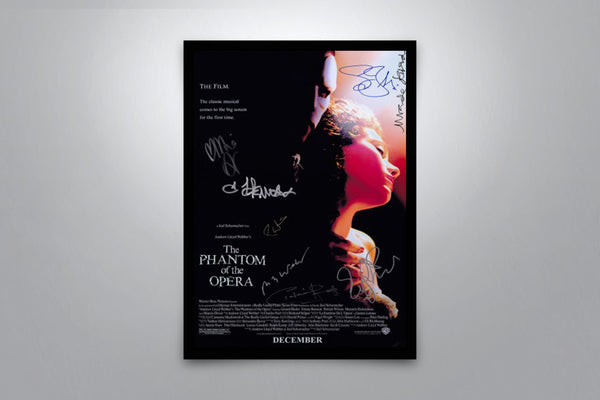 The Phantom of the Opera Signed Poster with COA