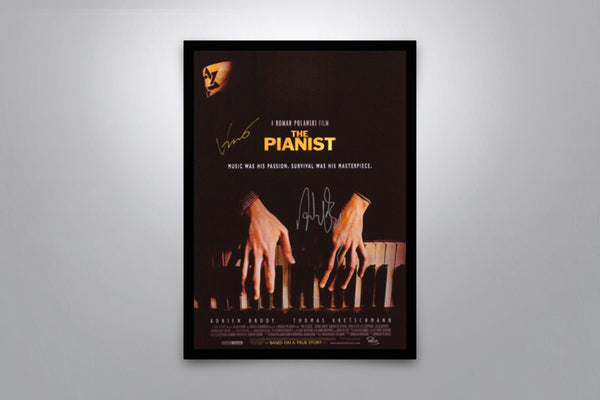 The Pianist Signed Poster with COA