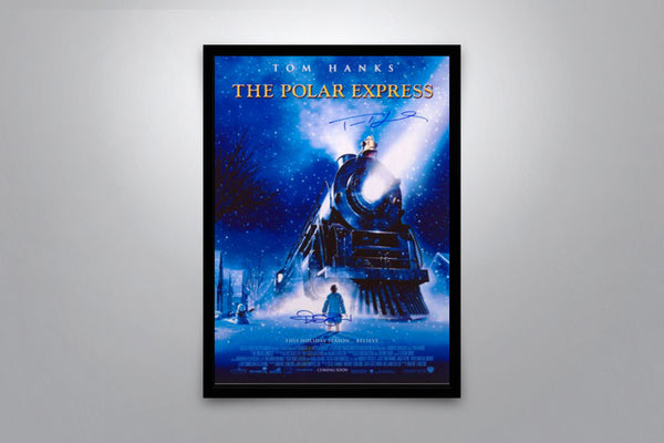 The Polar Express Signed Poster with COA