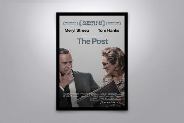 The Post Signed Poster with COA