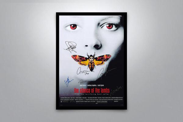 The Silence of the Lambs Signed Poster with COA