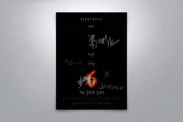 The Sixth Sense Signed Poster with COA
