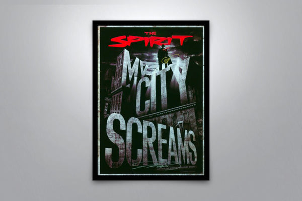The Spirit Signed Poster with COA