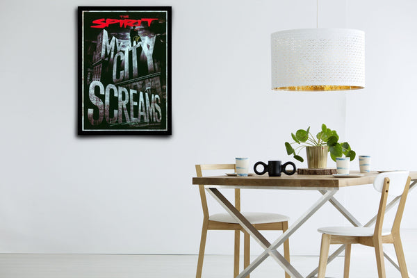 The Spirit Signed Poster with COA