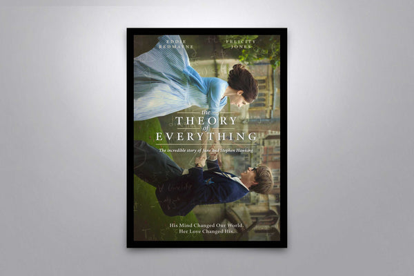 The Theory of Everything Signed Poster with COA