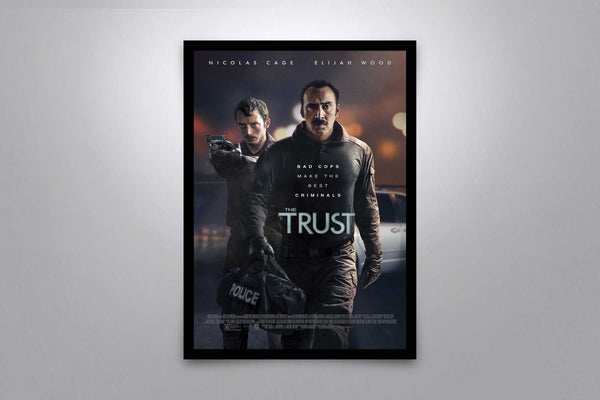 The Trust Signed Poster with COA