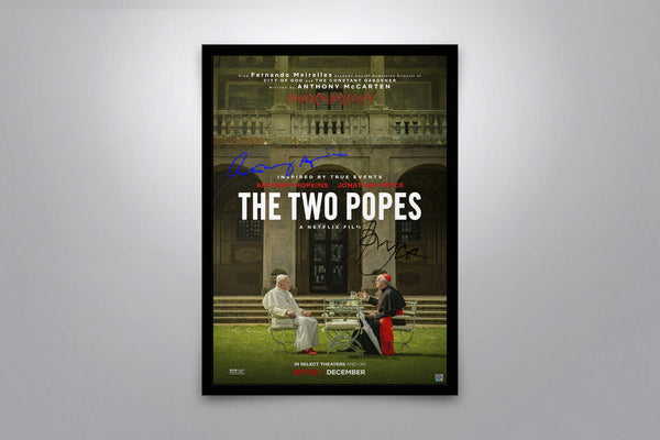 The Two Popes Signed Poster with COA