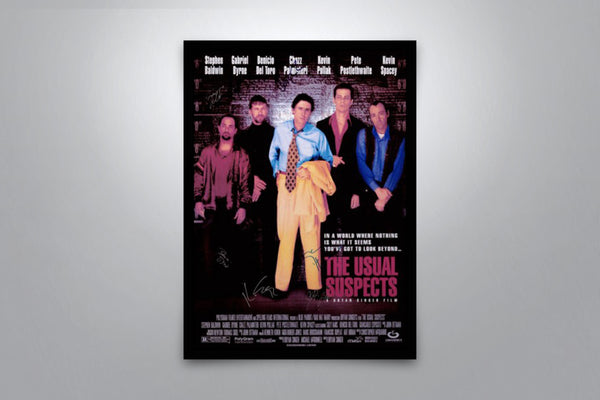The Usual Suspects Signed Poster with COA