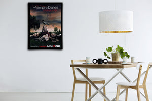 The Vampire Diaries Signed Poster with COA