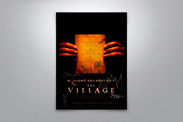 The Village Signed Poster with COA