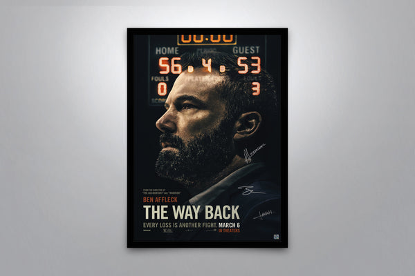 The Way Back Signed Poster with COA