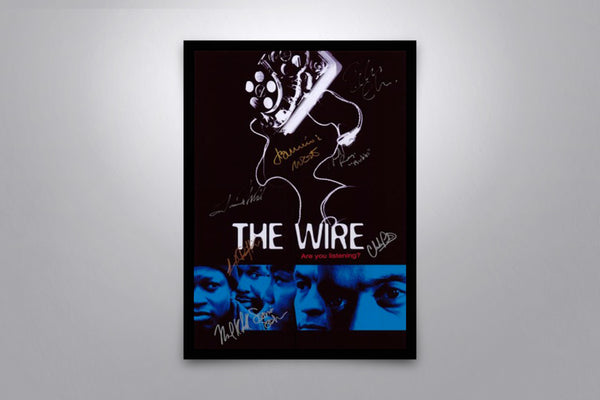 The Wire Signed Poster with COA