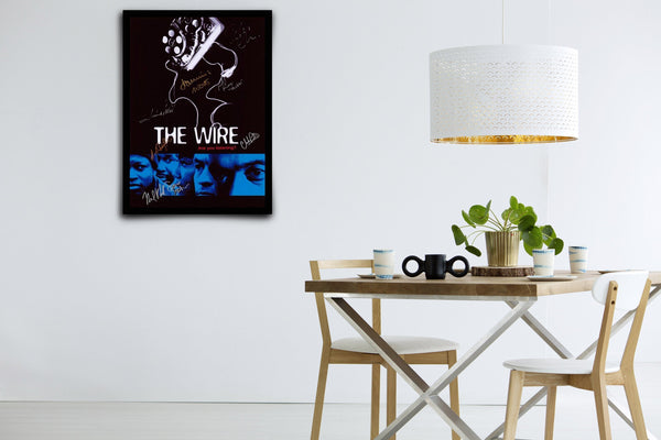 The Wire Signed Poster with COA